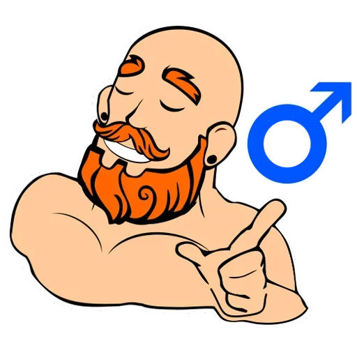 Стикер Гей знакомства