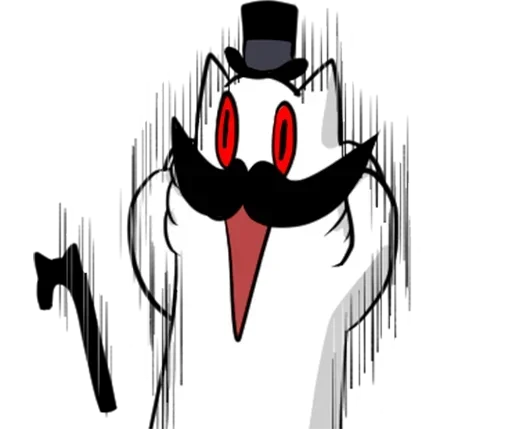 Стикер Джентельмяу | Gentlemyau