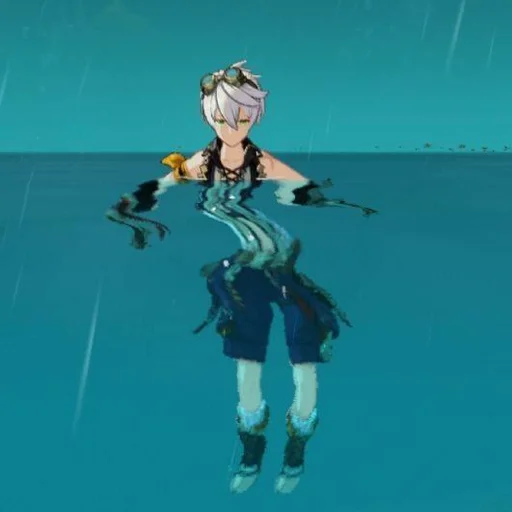 Стикер °࿐ ɢᴇɴsʜɪɴ ɪᴍᴘᴀᴄᴛ *⁀➷