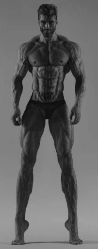 Стикер Gigachad