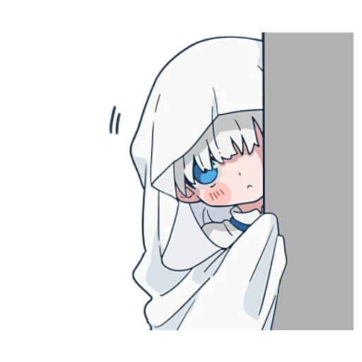 Стикер Призраки и черные кошки