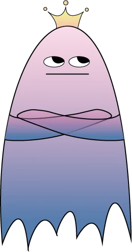 Стикер ghost princess