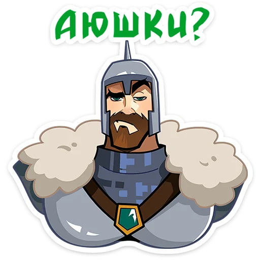 Стикер Giga Богатырь