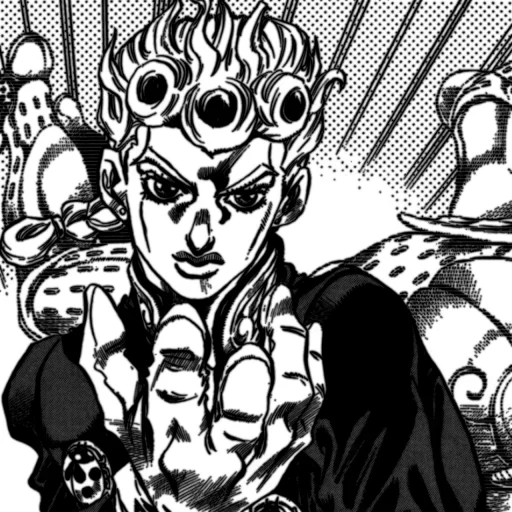 Стикер Giorno Giovanno