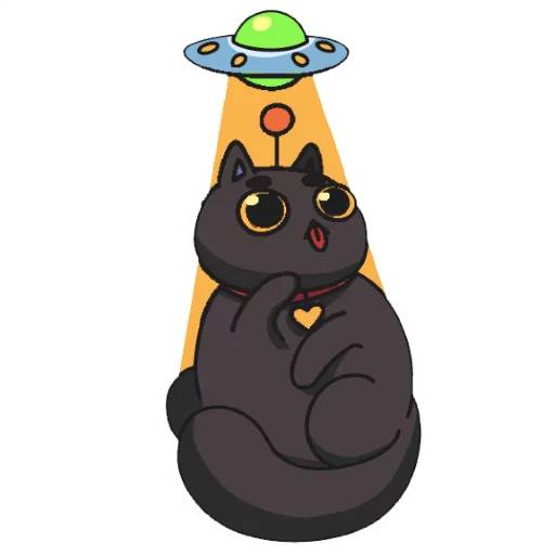 Стикер Girls and Cats