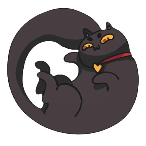 Стикер Girls and Cats