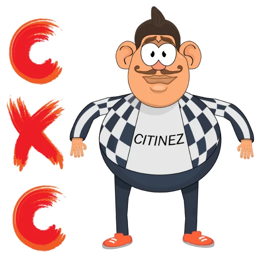 Стикер ЗЯБЛЫ