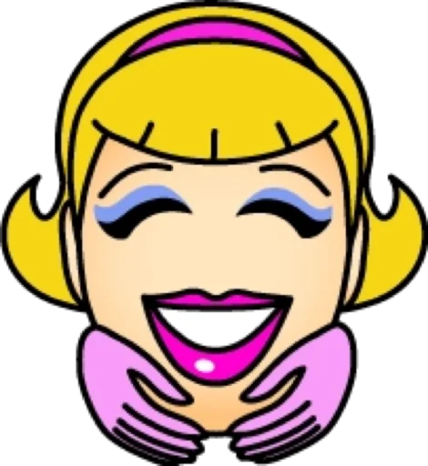 Стикер Гламур