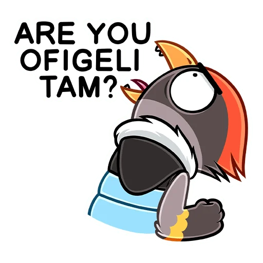 Стикер Щегол