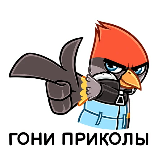 Стикер Щегол