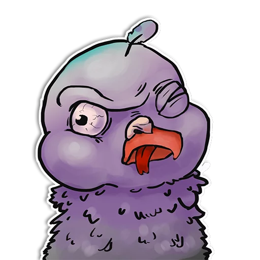 Стикер Голубь Владимир