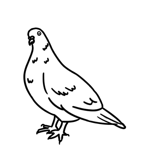 Стикер Голубь Мира
