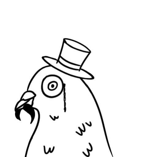 Стикер Голубь Мира