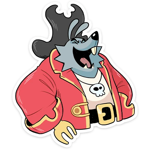 Стикер Экипаж Горгонзолы без надписей