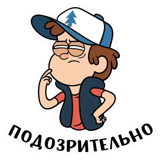 Стикер Gravity Falls из VK