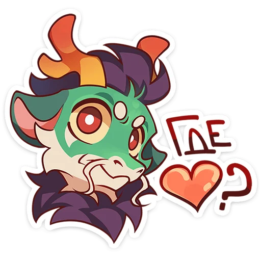 Стикер Грин