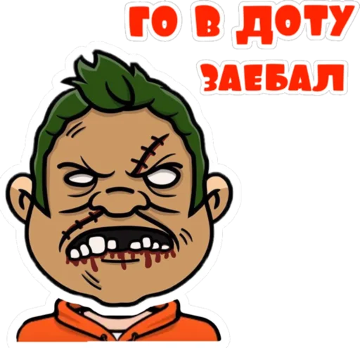 Стикер Демон