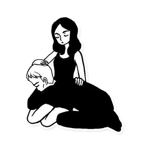 Стикер Sad Stickers