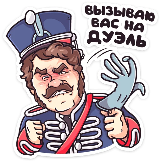 Стикер Гусар ТНТ