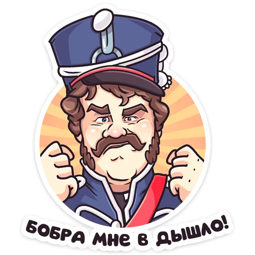 Стикер Гусар ТНТ