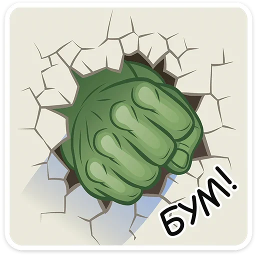 Стикер Халк