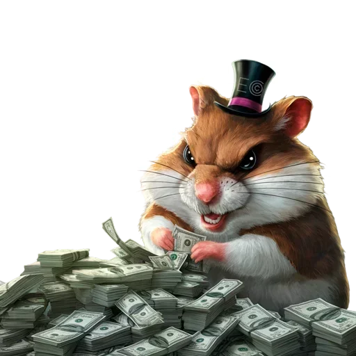 Стикер хомяки