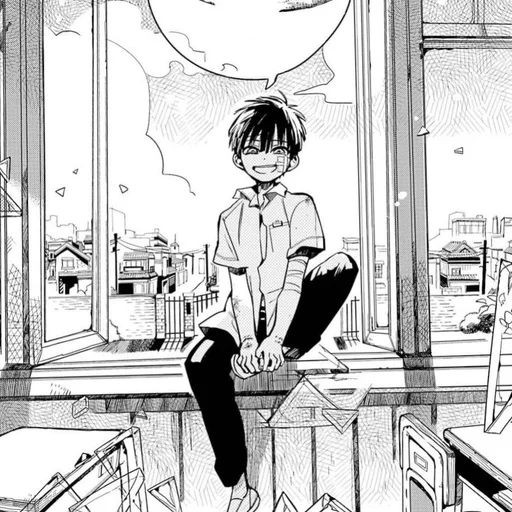 Стикер Туалетный мальчик Ханако кун