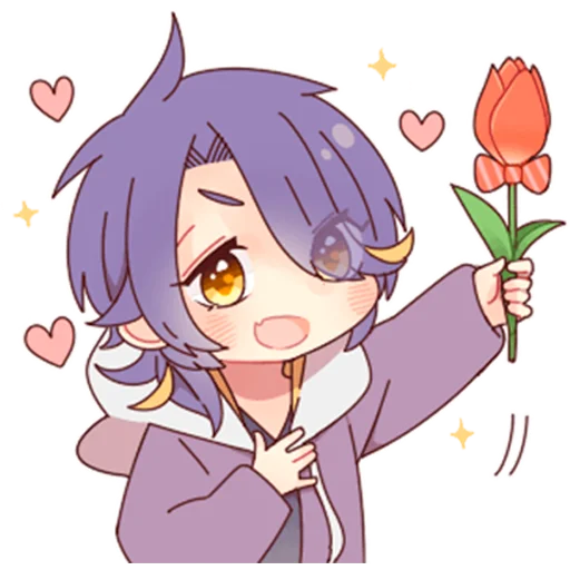 Стикер Веселый кун