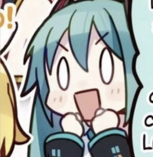 Стикер Hatsune Miku