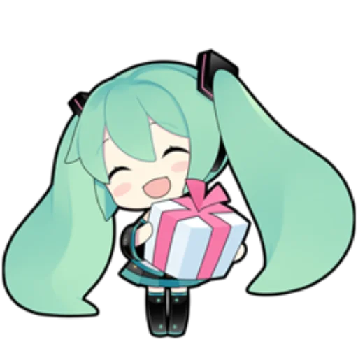 Стикер hatsunemikuline