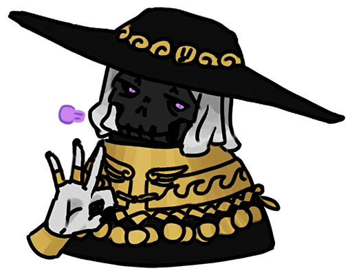 Стикер Стигийский Убер-лодочник