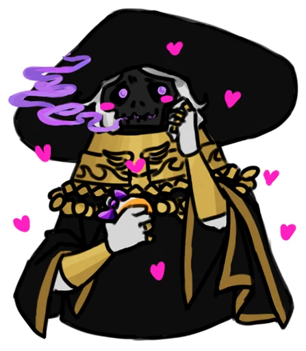 Стикер Стигийский Убер-лодочник