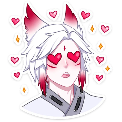 Стикер Хидэ