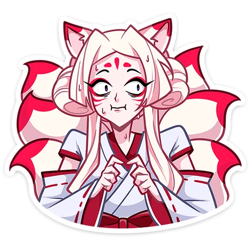 Стикер Старшая жрица Кумико