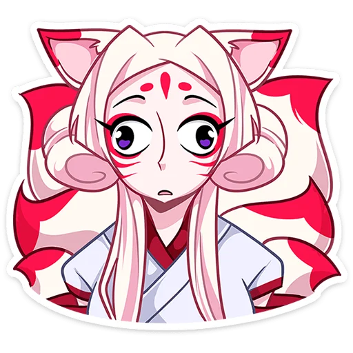 Стикер Старшая жрица Кумико