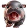Эмодзи Бегемотик