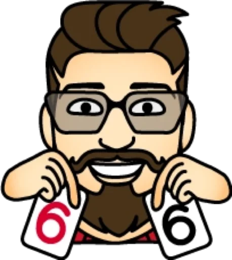 Стикер Парень