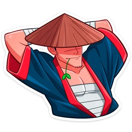 Стикер Хиро без надписей