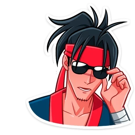 Стикер Хиро без надписей