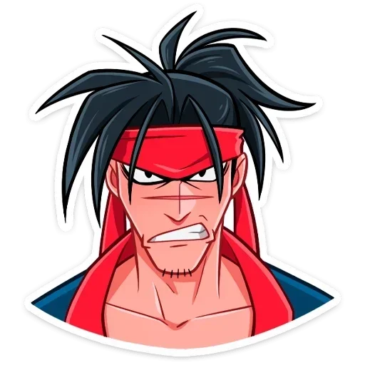 Стикер Хиро без надписей