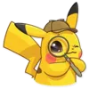 Стикер pikachu