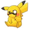 Стикер pikachu