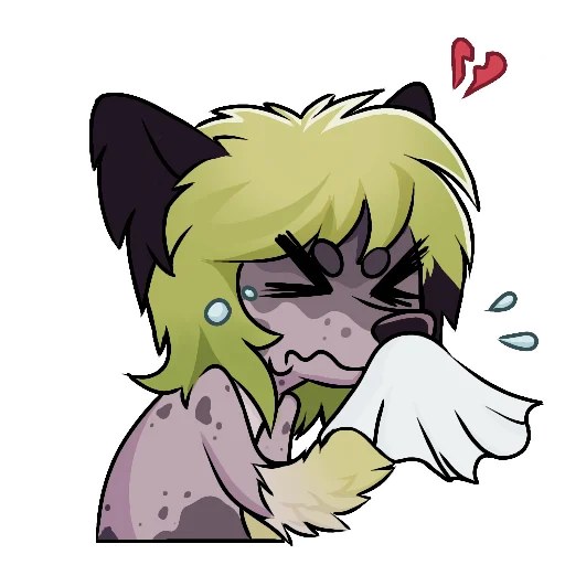 Стикер Хохлатик