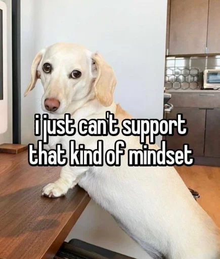 Стикер homophobic dog