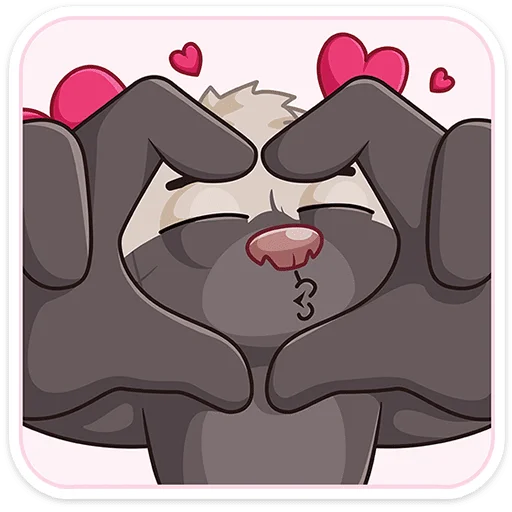 Стикер Медоед Хоня