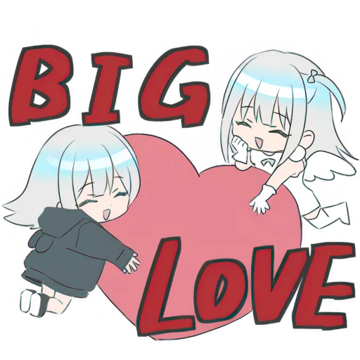 Стикер Серебряные сестренки