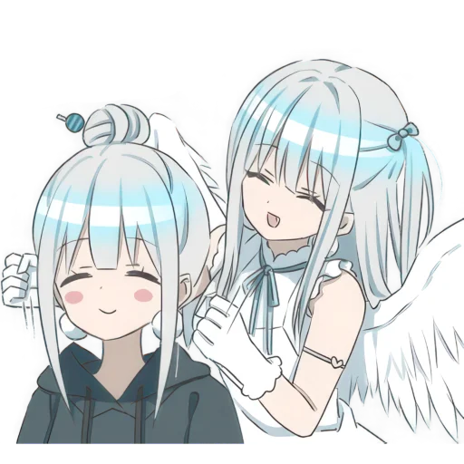 Стикер Серебряные сестренки