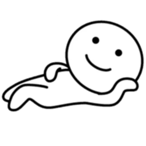 Стикер Хорошо лежу