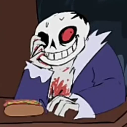 Стикер Horrortale sans