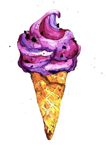 Стикер Мороженое